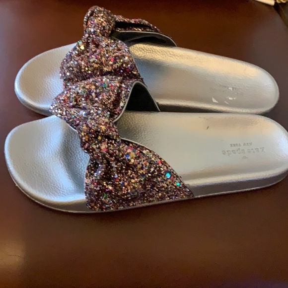 kate spade Shoes - KATE SPADE SHELLIE SLIDES. NWOT